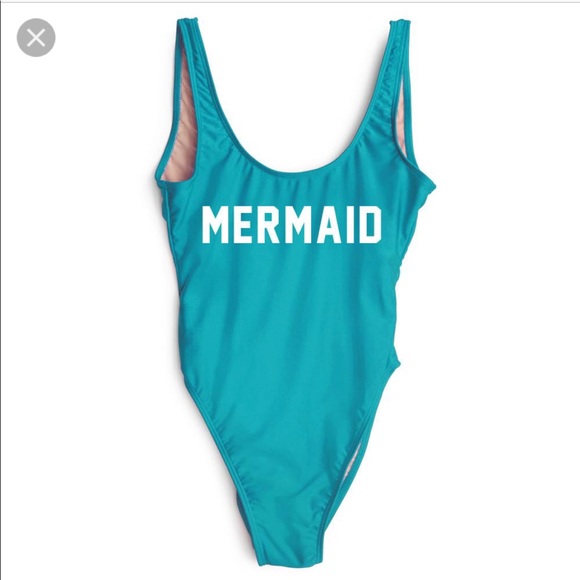 PRIVATE PARTY Other - Private Party blue mermaid one piece swimsuit